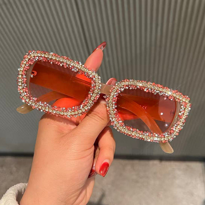 Women's sunglasses with luxurious crystal frame Kalsten