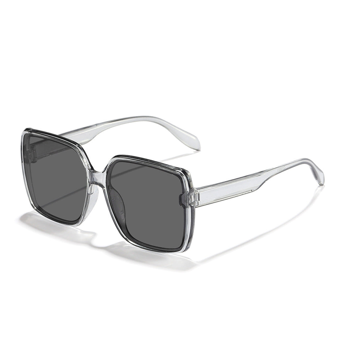 Women's oversized sunglasses with modern square frame and protective lenses Kalsten