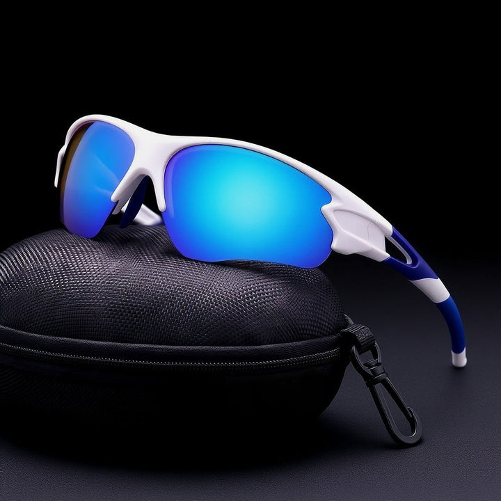 Unisex nan sporty performance-oriented sunglasses with polarized quick-change lens technology Kalsten