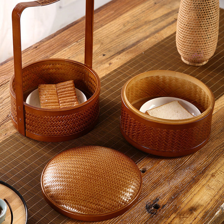 Women Vintage Storage Basket Kalsten