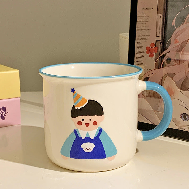 Ceramic mug with cute children's design Kalsten