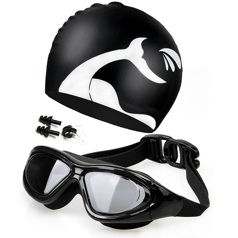 Swim set with comfort swim goggles and cap Kalsten