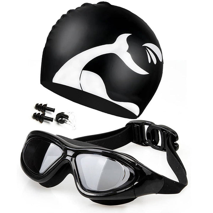 Swim set with comfort swim goggles and cap Kalsten