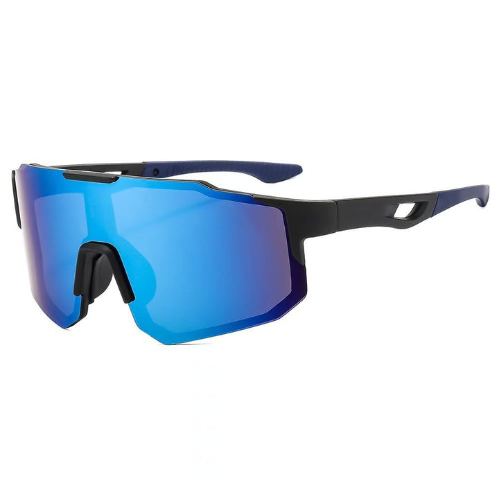 Unisex nan sporty bicycle sunglasses with a one-piece visor, UV protection and non-slip nose pads Kalsten