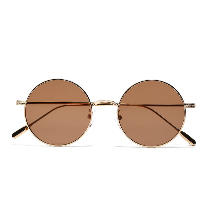 Women round fashionable sunglasses with glamorous frame Kalsten