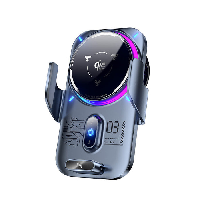 Unisex Inductive Smartphone Charging Holder with Multifunction Display Kalsten