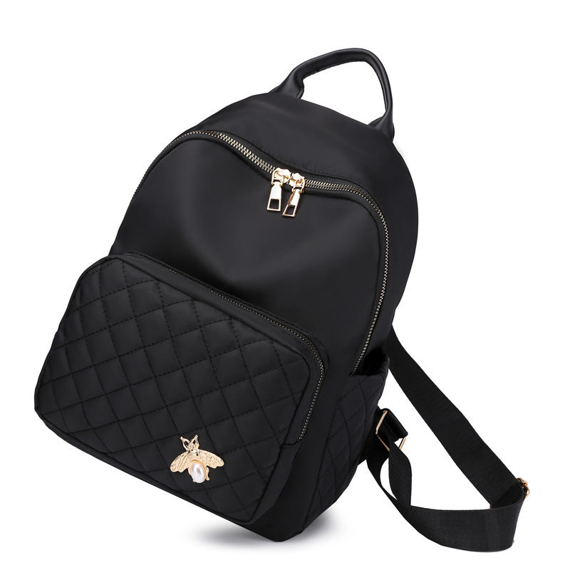 Quilted Vegan Leather Backpack Kalsten