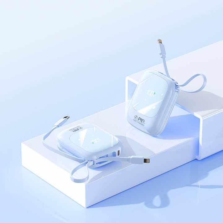 Portable power bank with integrated fast charging function and LED status display Kalsten