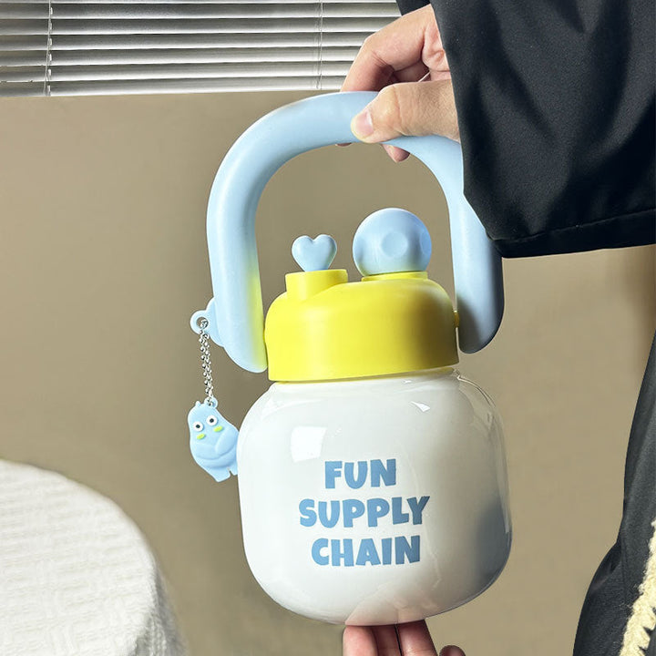 Ladies Playful Water Bottle with Animal Design Kalsten