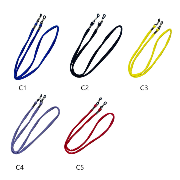 Adjustable Eyewear Retention Strap with Dual Clasp Kalsten