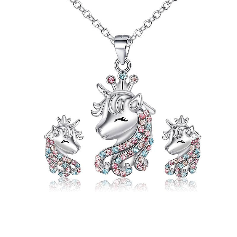 Unicorn-Themed Jewelry Set Kalsten