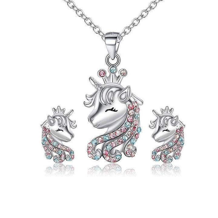 Unicorn-Themed Jewelry Set Kalsten