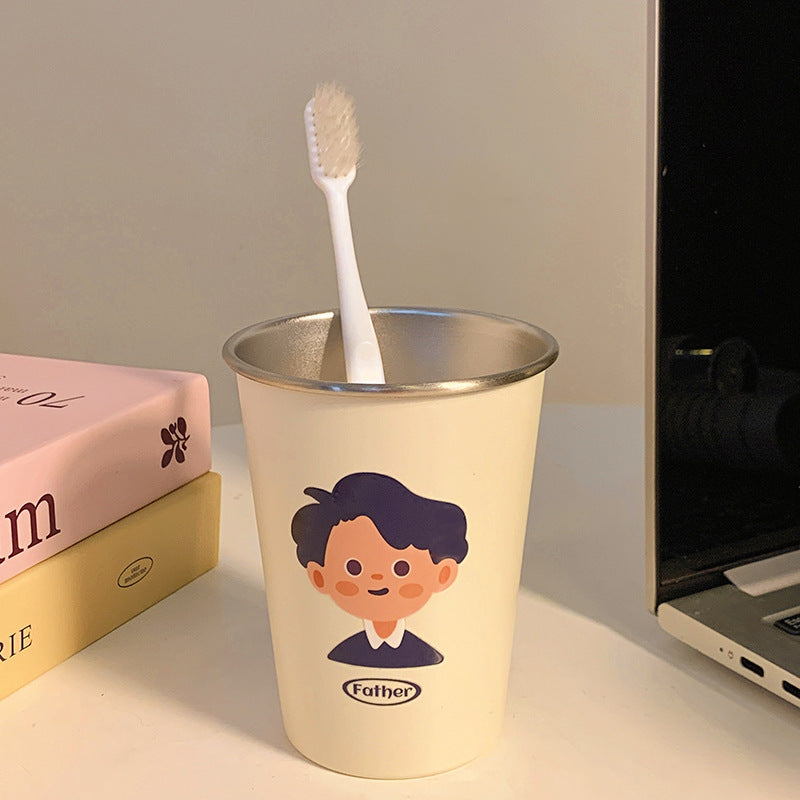 Funny toothbrush holder with cheerful character design Kalsten