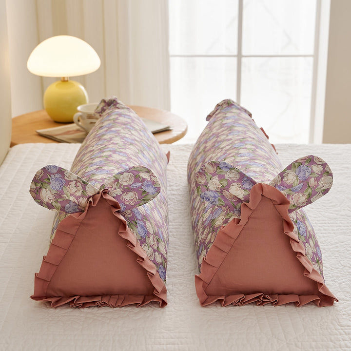 Meditation roll with playful floral pattern Kalsten
