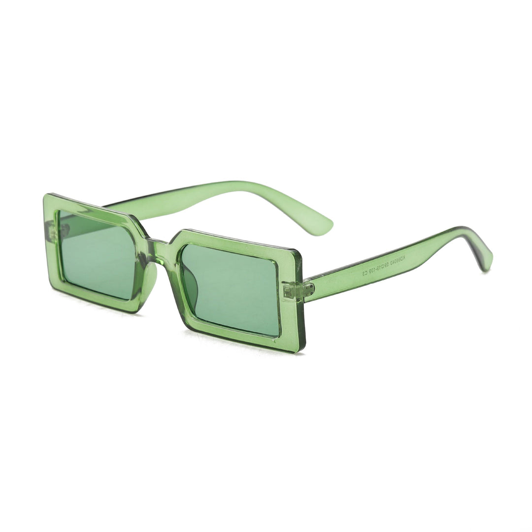 Women's square sunglasses with modern transparent frame Kalsten