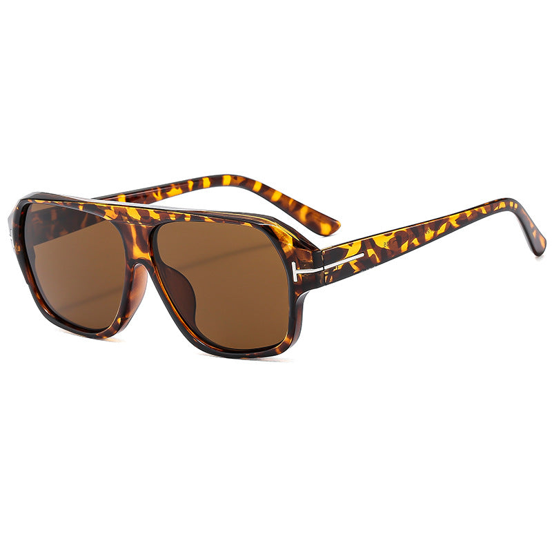 Women's oversized sunglasses with square frame and polarized lenses Kalsten