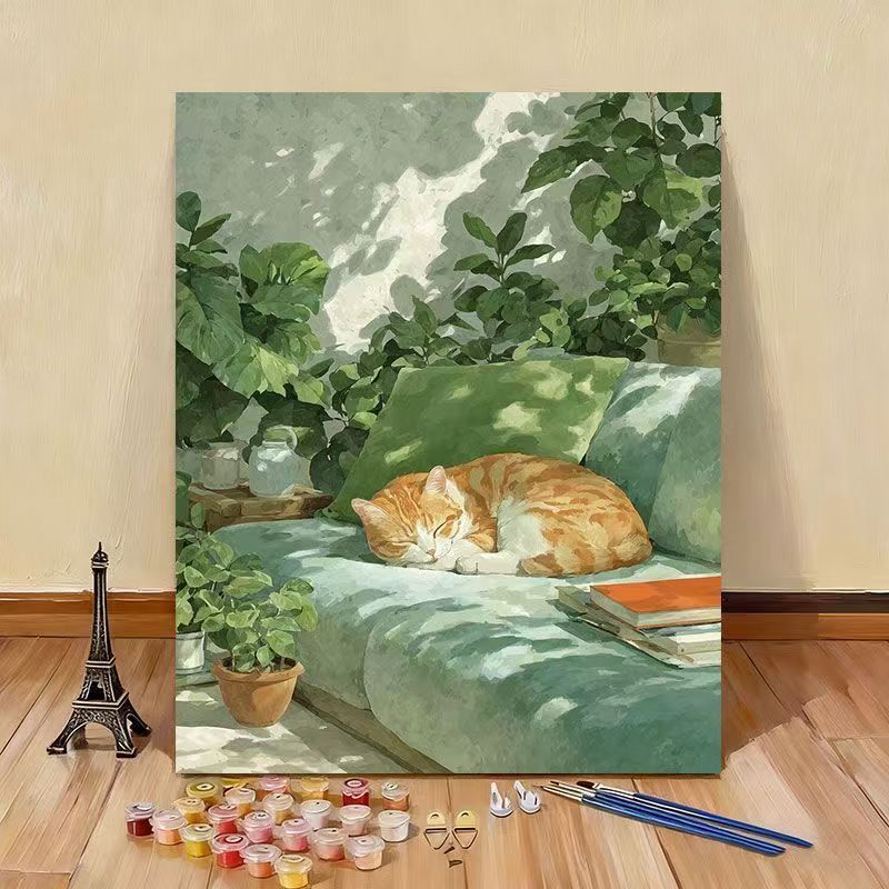 Cat-Themed Canvas Wall Art Kalsten