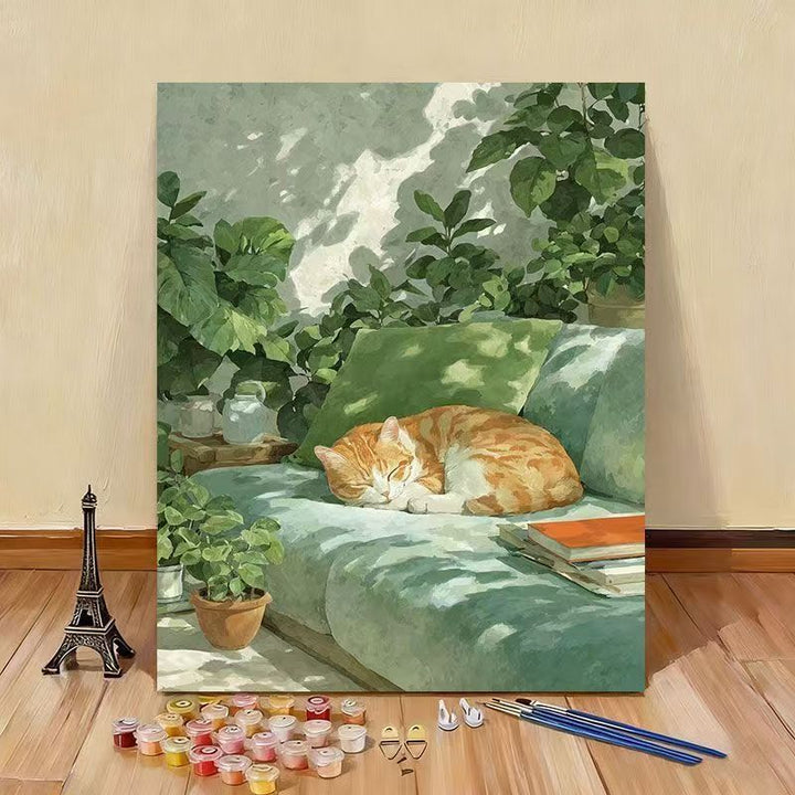Cat-Themed Canvas Wall Art Kalsten