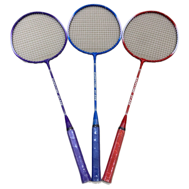 Badminton Racket Set with Multicolored Rackets and Protective Cover Kalsten