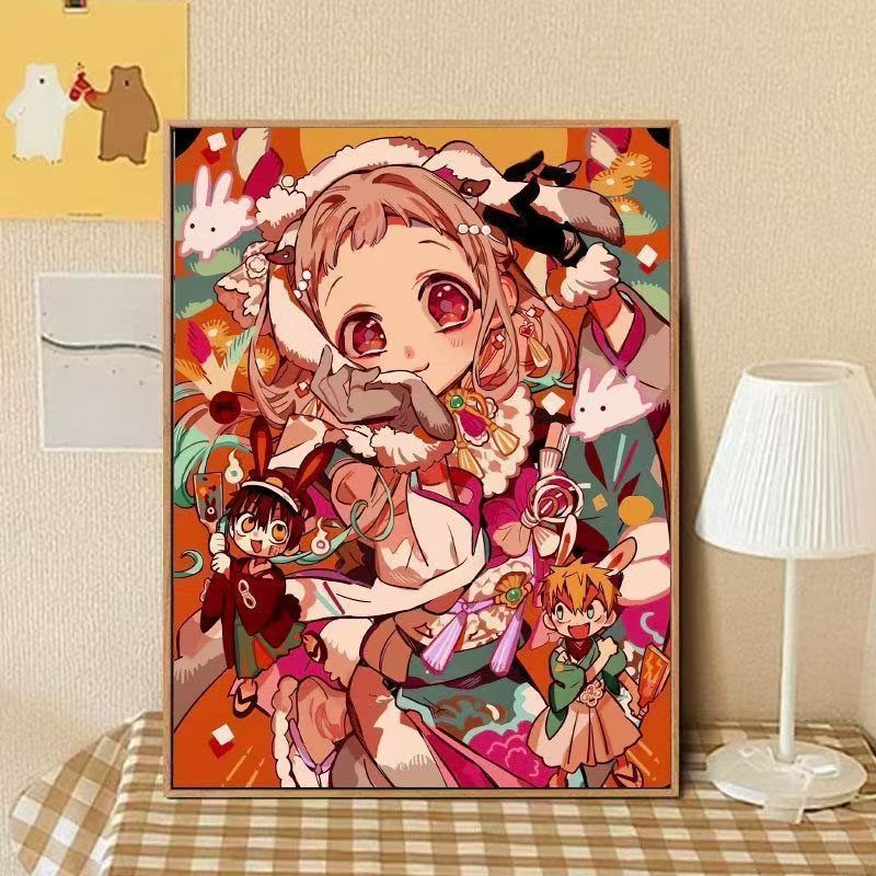 Whimsical Cartoon Character Canvas Art Kalsten
