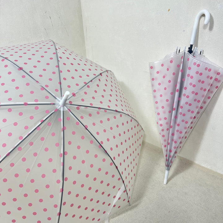 Women's transparent umbrella with polka dots Kalsten