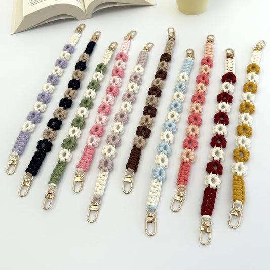 Floral Macrame Eyewear Holder Acalora
