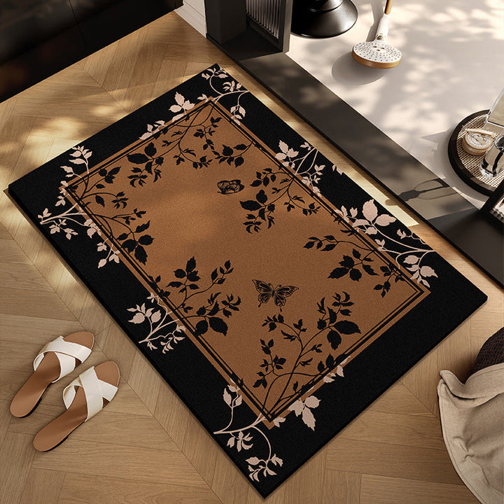 Checkerboard Patterned Entryway Mat Kalsten