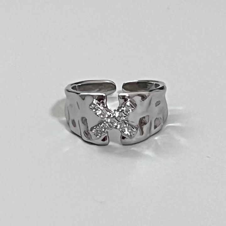 Trendier Open Ring with Zirconia Accent Kalsten