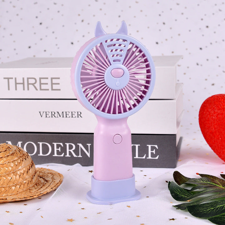 Unisex Portable Hand Fan with Cute Animal Design Kalsten