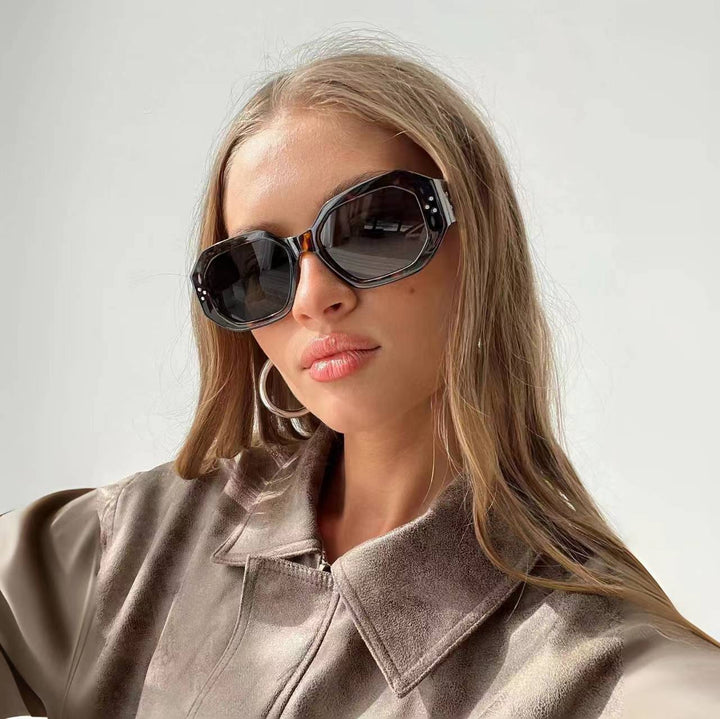 Women's Stylish Sunglasses in Distinctive, Octagonal Design Kalsten