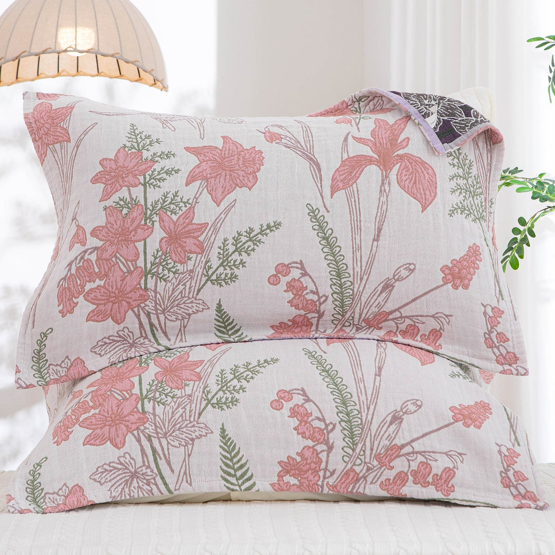 Women Decorative Pillow with Floral Pattern and High-Quality Cotton Kalsten