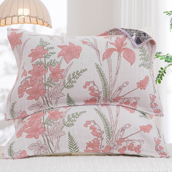 Women Decorative Pillow with Floral Pattern and High-Quality Cotton Kalsten