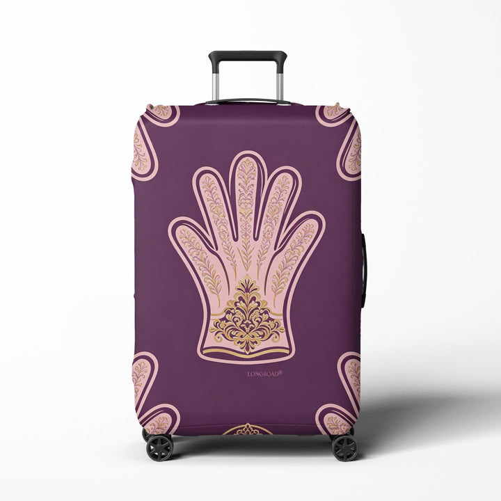 Women's suitcase with unique hand-drawn design Kalsten