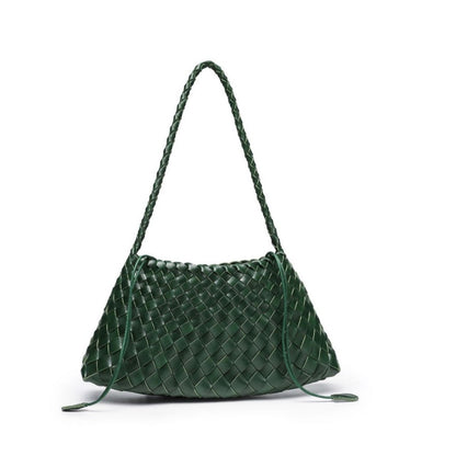 Textured Woven Slouchy Shoulder Bag Acalora