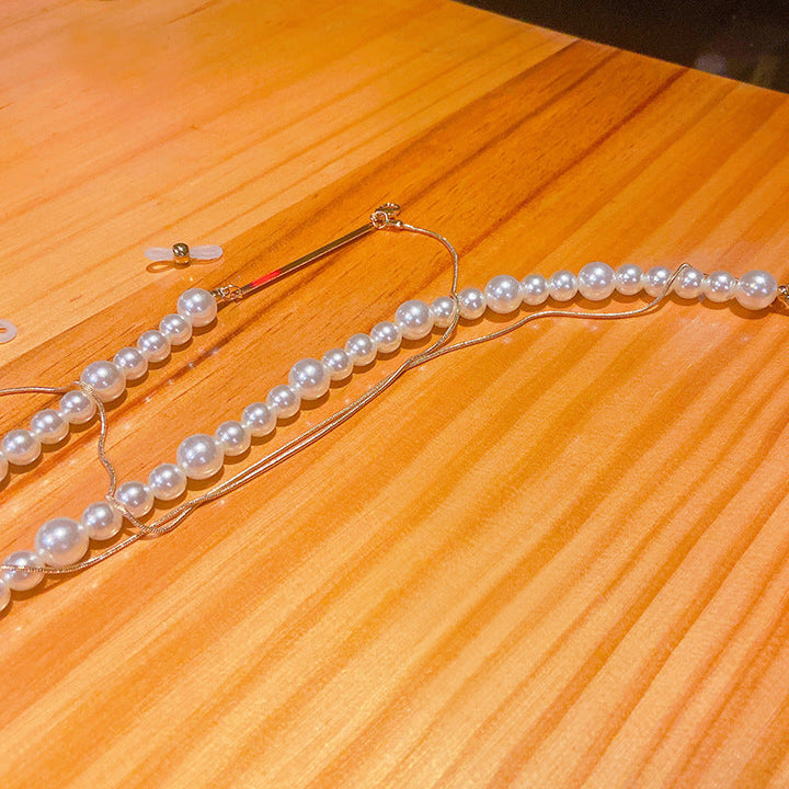 Elegant pearl glasses holder chain Kalsten