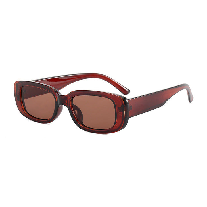 Women's stylish retro sunglasses with rectangular frame Kalsten
