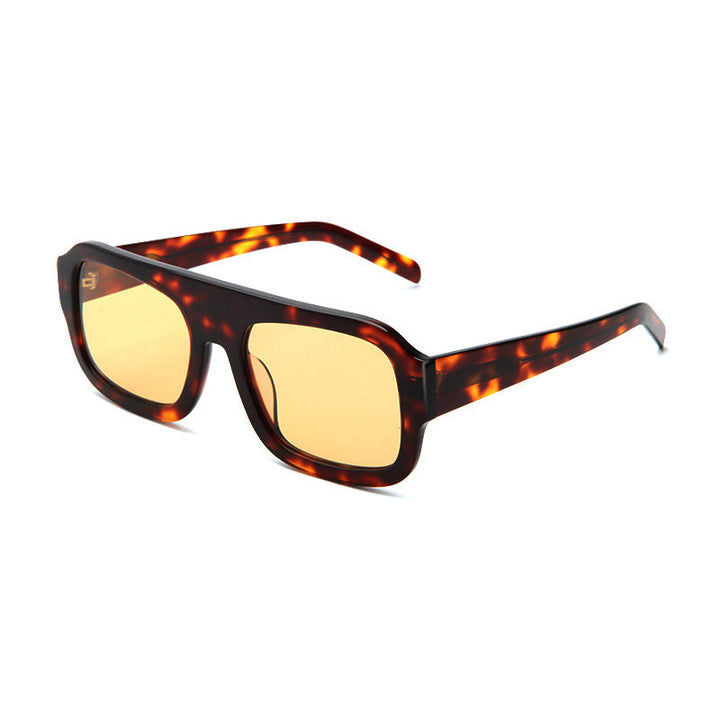 Women’s square sunglasses made of high-quality plastic with polarized lenses Kalsten
