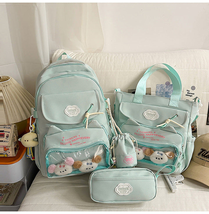 Multi-Functional School Backpack and Tote Bundle Kalsten