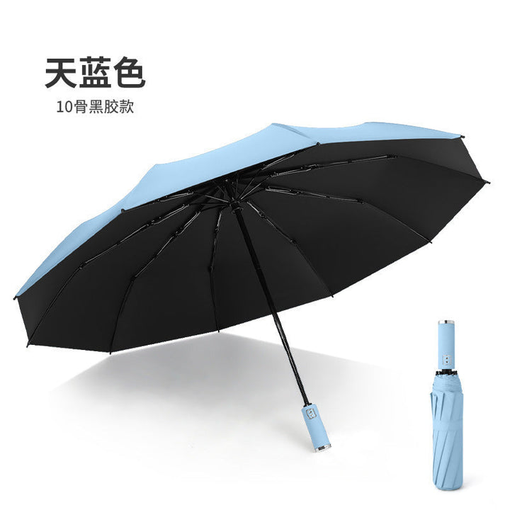Women's Automatic Umbrella with Sturdy Plastic Handle and Robust Frame Kalsten