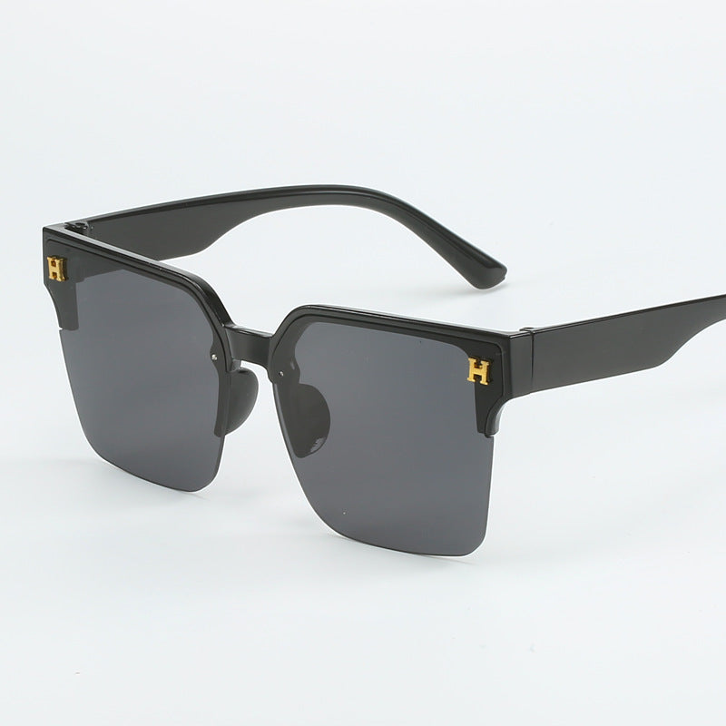 Women square sunglasses with elegant metal frame Kalsten