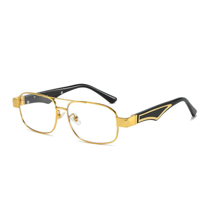 Ladies stylish corrective glasses with angular accents Kalsten