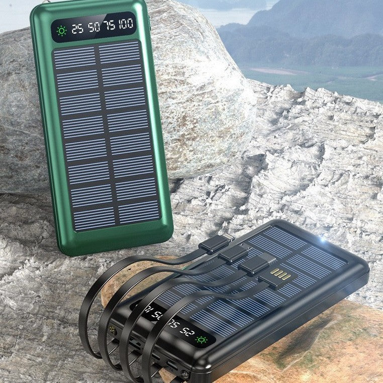 Solar Powerbank with Multifunctional Charging Options Kalsten