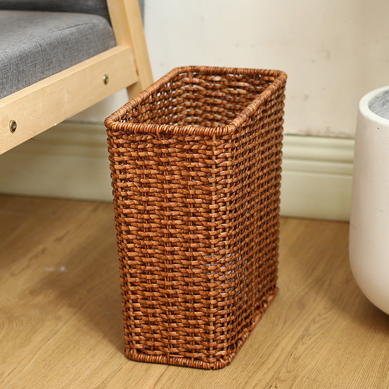 Unisex Rectangular Storage Basket made of handwoven material Kalsten