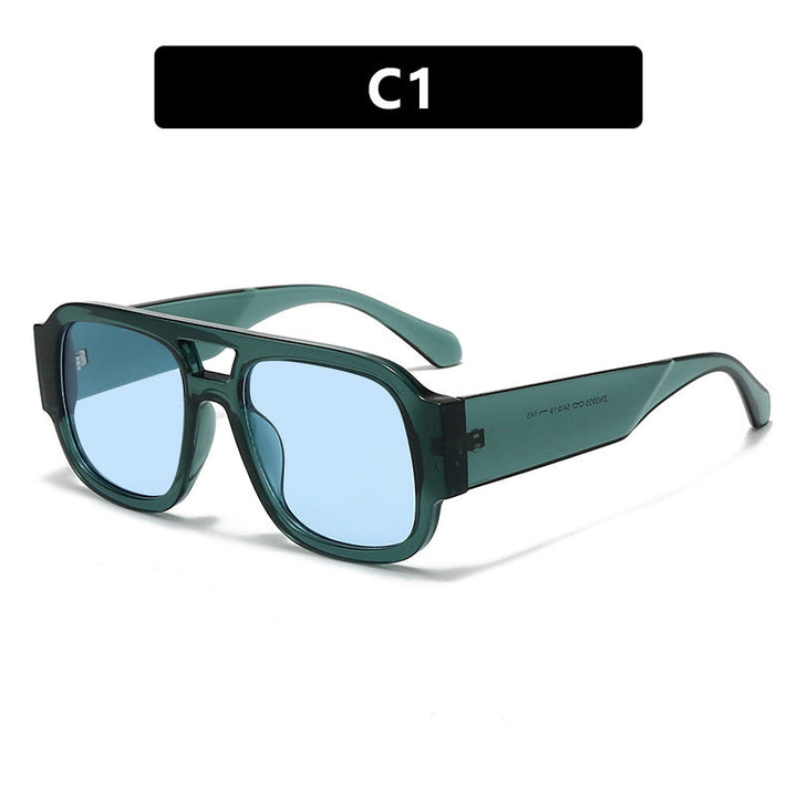 Ladies modern sunglasses in elegant rectangular design Kalsten