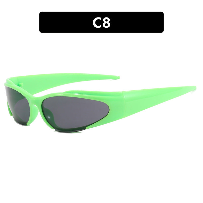 Ladies sporty UV protection sunglasses with aerodynamic design Kalsten