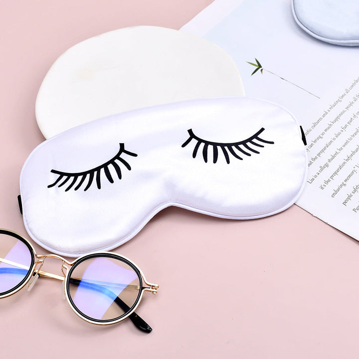 Women's nano silk eye mask with soft padded interior lining and elastic headband Kalsten
