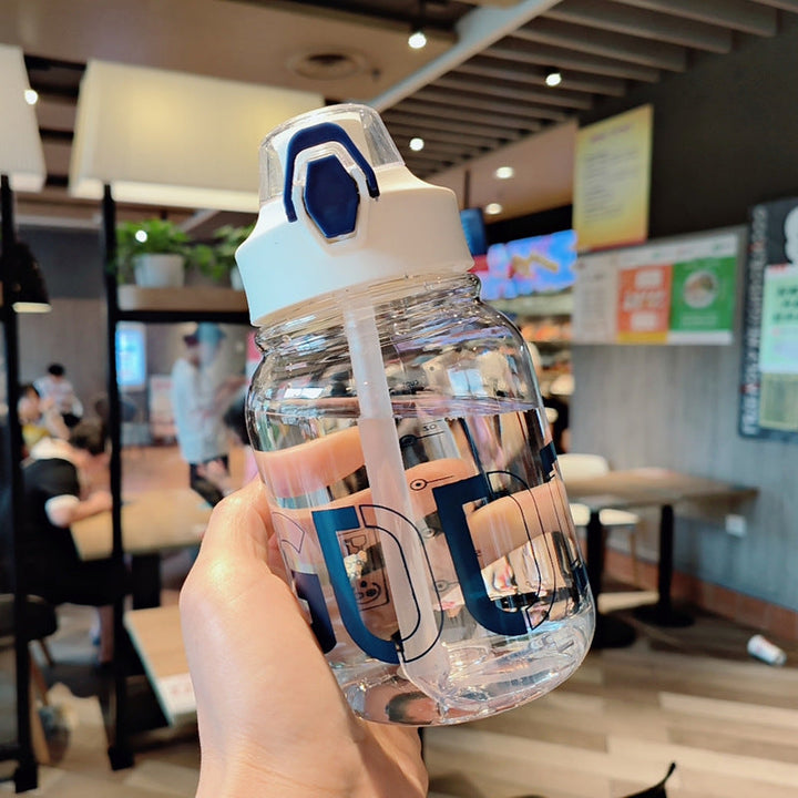 Ladies Ergonomic Water Bottle with Leak-Proof Lid Kalsten