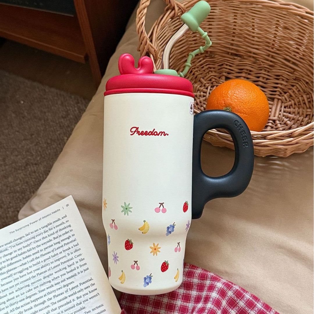 Women's drinking container with cheerful cat design Kalsten