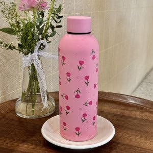 Women's Insulated Drinking Bottle with Cheerful Animal Design Kalsten
