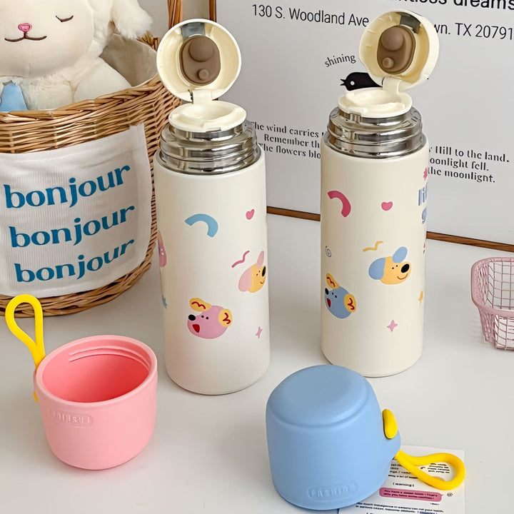 Women's insulated bottle in playful animal design Kalsten